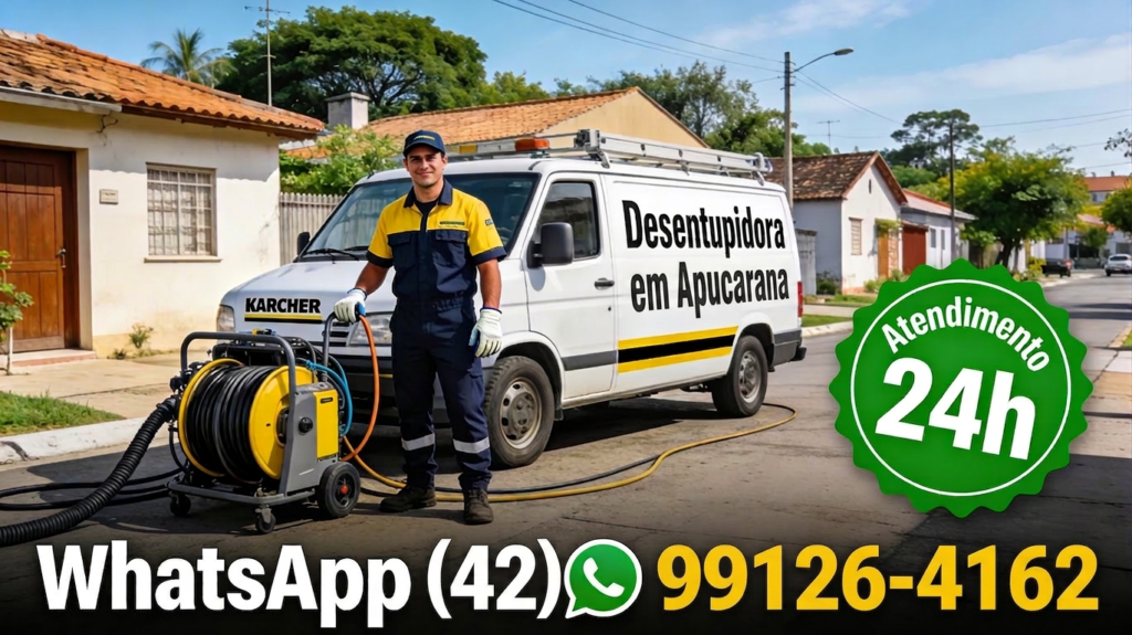 Desentupidora Apucarana PR